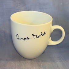 RAR: Angela Merkel Signatur Tasse Seltmann Weiden OVP CDU Abschiedsgeschenk NEU