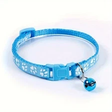 Fashion Pet Cats Collar Colorful Pattern Cute Bell Adjustable Collars