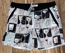 Original Penguin Men's Swim Shorts Size L Festive Cocktail Pattern