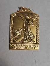 Church Farm School INVITATION Meet 1965 1st Place High HURDLE Medal