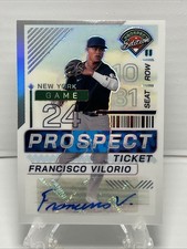 2024 Panini Prospect Edition - Francisco Vilorio #26 Silver Prizm Signatures...