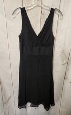 J Crew Women's Size 6 Black Dress