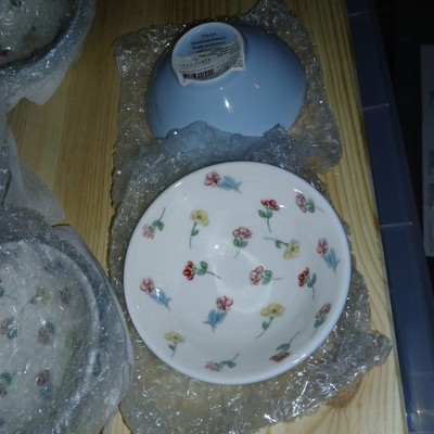 Greengate Bowl Neu Unbenutzt  Stand Nur Im Schrank Aussen Blau , Innen...