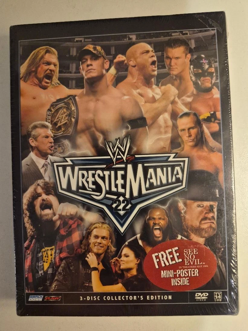 25+ Pro Wrestling/WWE Box Set DVDs & Blu-ray Discs for sale