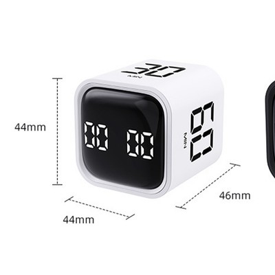 Innovativer Timer Flip Cube Timer lange Akkulaufzeit tragbares Design Kochen