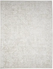 Antique Vintage Oriental Rug Rare Muted Distressed Style Wool Carpet 9'6X12'3 ft