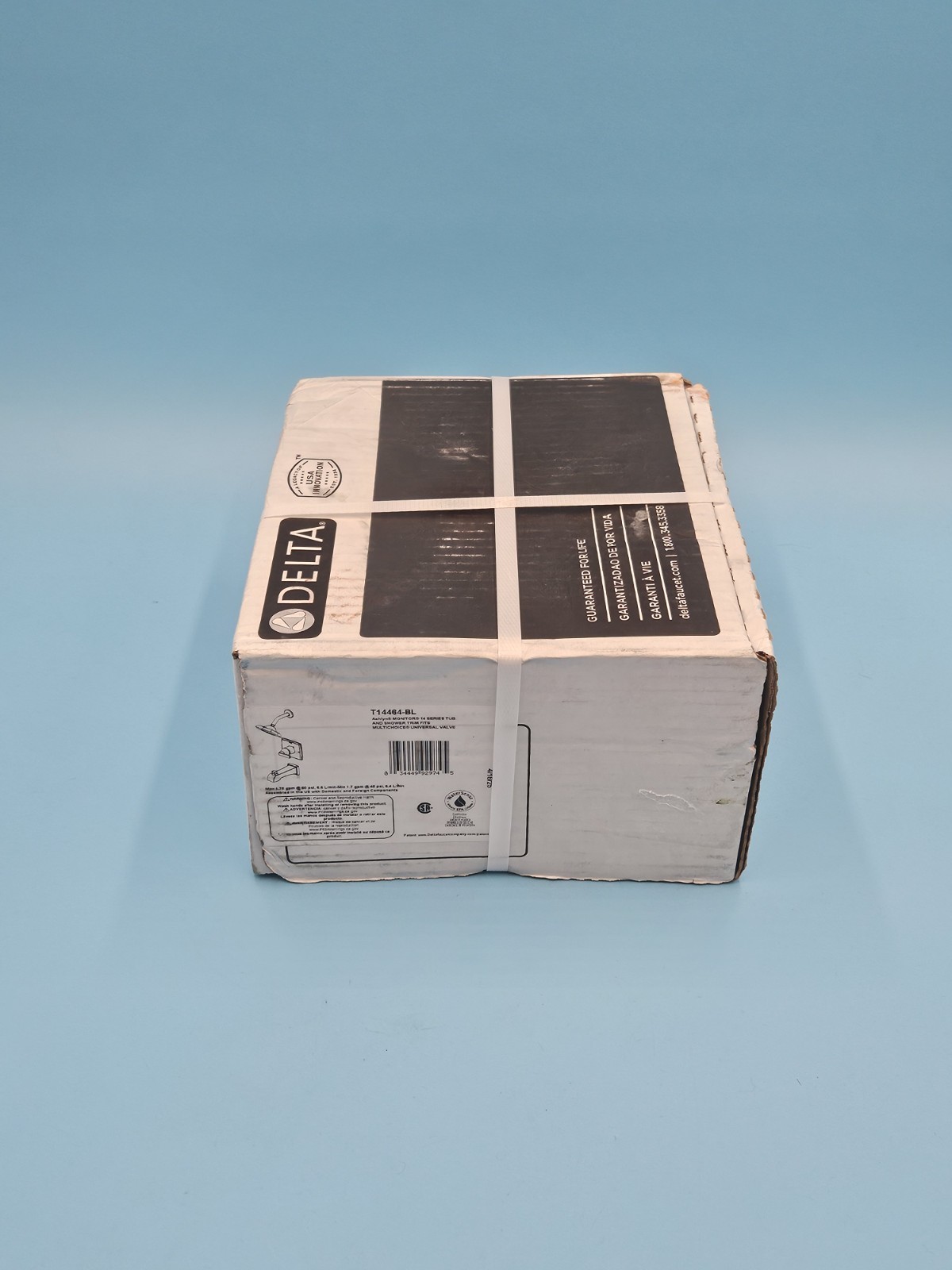 Delta T14464BL Ashlyn Monitor 14 Series Tub Shower Trim Matt