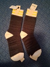 New 2 PACK Free People FP Movement Tube Socks Classic Retro Striped Womens