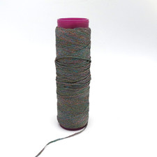 Kreinik Metallic Thread Carnival Cord 209C- 1/8 Ribbon  150M Cone No Label