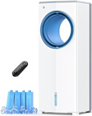 Windowless Air Conditioner, 27'' Bladeless Evaporative Air Cooler with 4 Modes...