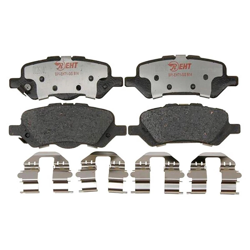 Передние и задние тормозные диски с покрытием и гибридные тормозные колодки для Toyota Venza 2009-2016 годов выпуска - Изображение 3 из 4