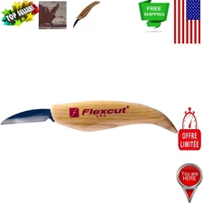 Ready-to-Use Wood Carving Knife - 1.75" High Carbon Steel for Versatile Crafting
