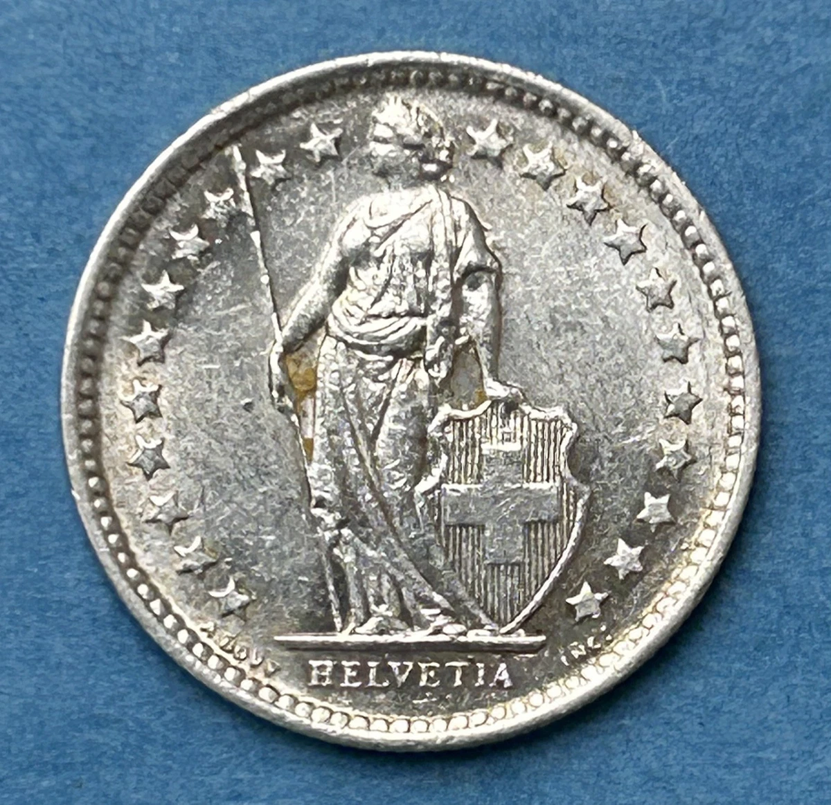 NGC鑑定MS62 スイス　1958 1/2フラン銀貨　ヘルベティア Silver 1958 Swiss Coins for sale | eBay
