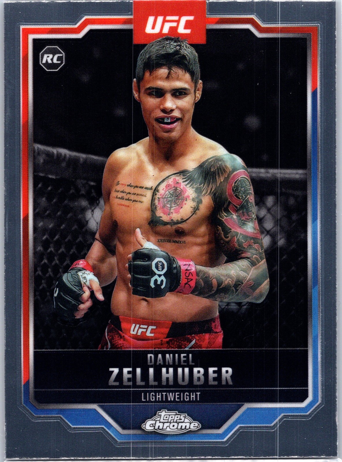 2025 Topps Chrome UFC #189 Daniel Zellhuber