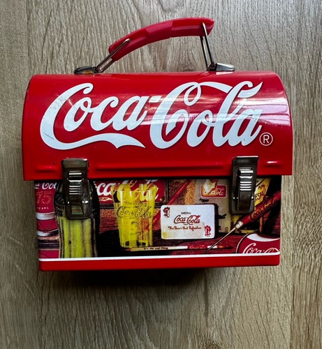 Coca Cola Metal Lunchbox With Handle