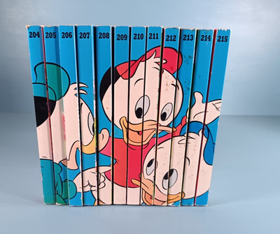 LTB Lustiges Taschenbuch Band Nr. 204-215 komplettes Rückenbild