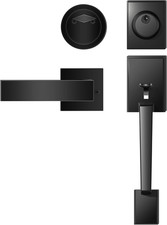 Front Door Handle and Deadbolt Set, Front Door Lock Set, Exterior Door Lock Set,