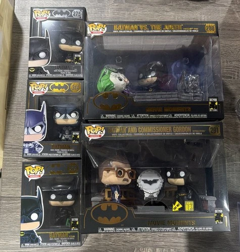 Funko Pop! Batman 80 Years - Lot of 7 Batman Figures RARE