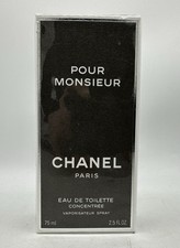 Chanel Paris POUR MONSIEUR Eau de Toilette Men's Spray 2.5fl oz/75ml NEW SEALED