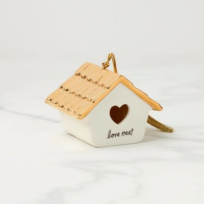 KATE SPADE BE JOLLY 2025 OUR FIRST HOUSE ORNAMENT 898005 .NEW IN BOX.