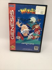 Wiz 'n' Liz (Sega Genesis, 1993) CIB complete In Box and TESTED 