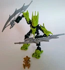 LEGO Bionicle Stars #7117 Gresh, 100% Complete With Gold Armor!!