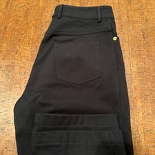 St. John Sport By Marie Gray Women s Black Straight Jeans Pants Size 8