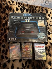 Sega Mega Drive 2 Console Boxed With Games