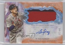 2017 Topps Inception Orange 4/10 Stephen Piscotty #IAP-SP Patch Auto 8k4