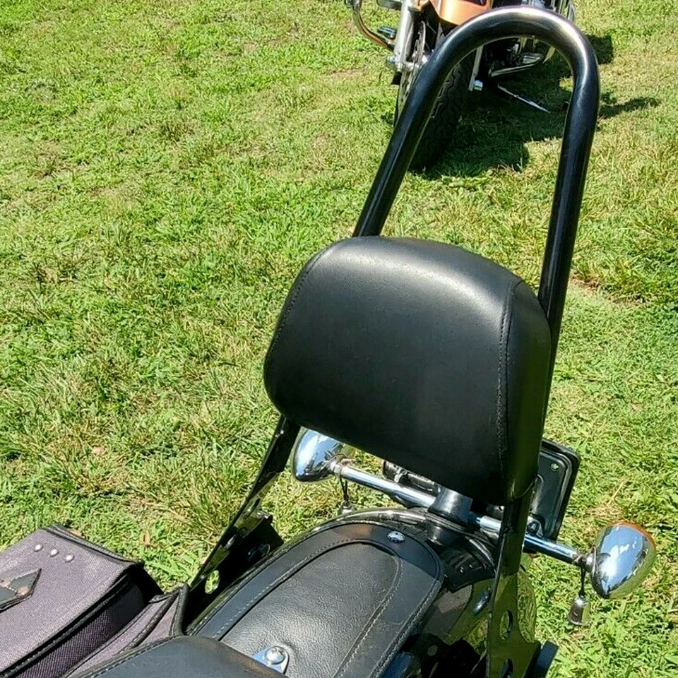 Respaldo barra Sissy para Harley Sportster Iron 883 1200 Forty Eight 2004-2022 Foto 4 de 4