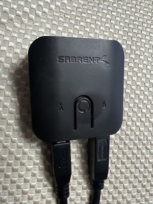 Sabrent usb 3.0 sharing switch for multiple computers and peripherals(usb-sw30)