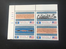 ICOLLECTZONE US Palau 4a plate block VF NH