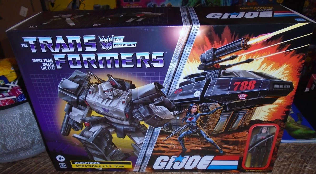 TRANSFORMERS GI JOE MASH-UP MEGATRON HISS TANK 5010994129613| eBay