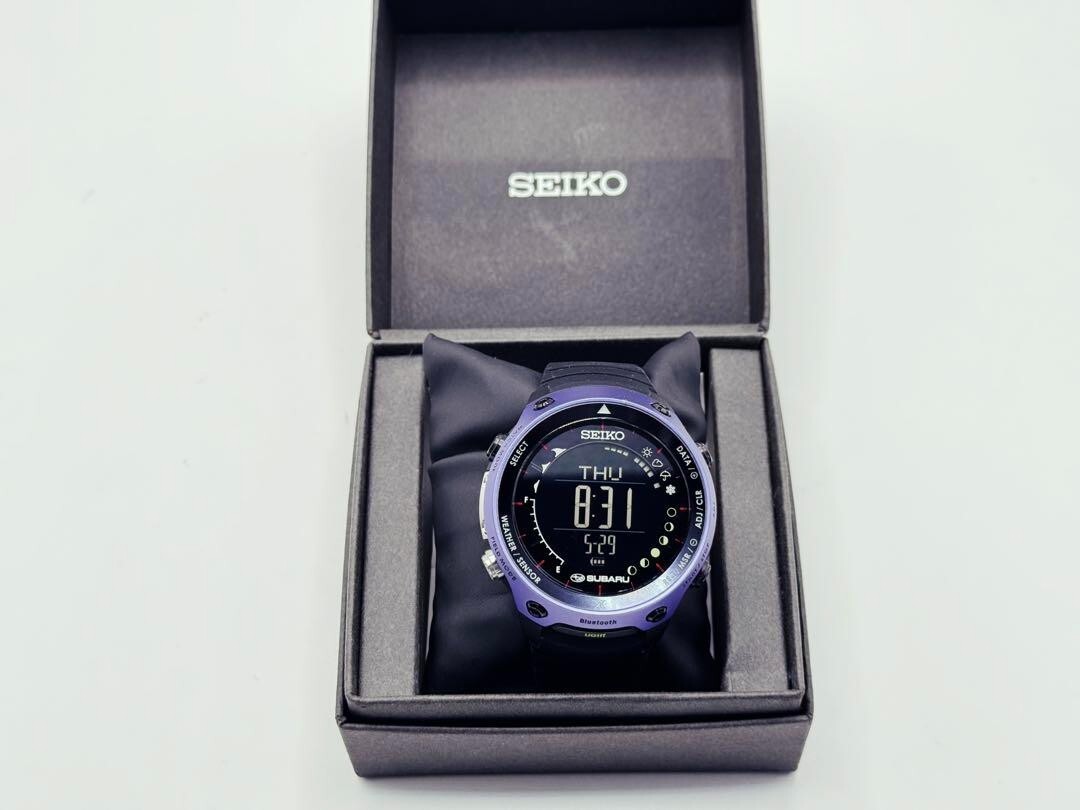 SUBARU SEIKO コラボ　デジタルウォッチ　腕時計 SUBARU SEIKO コラボ デジタルウォッチ 腕時計