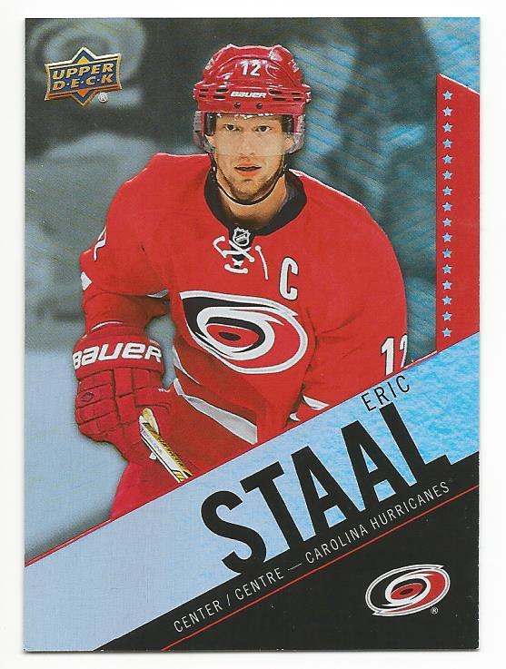 2015-16 Eric Staal Tim Hortons Canada Base Card #2 Mint
