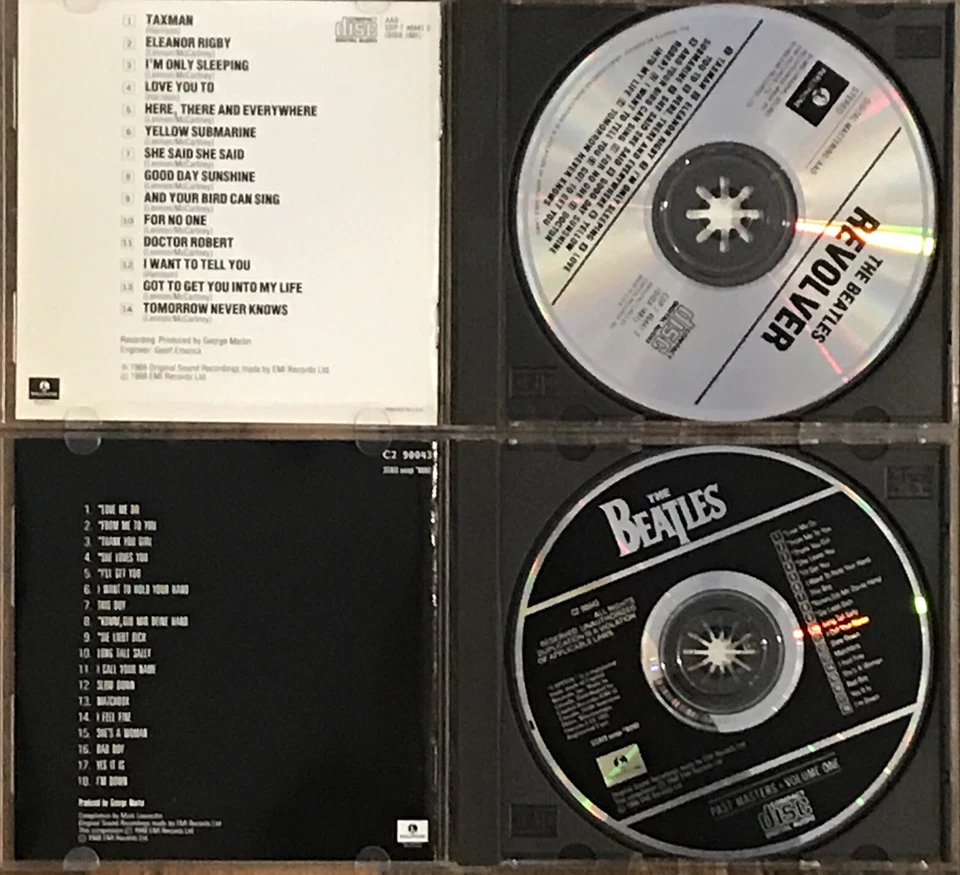 Rare The Beatles cd bundle - Songbook Revolver Love Songs Past masters Vol. 1 - Image 3 of 4