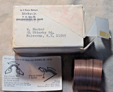 Unusual dated 1969 SLINKY JUNIOR Jr. Copper Color in with Postmark and Corporate