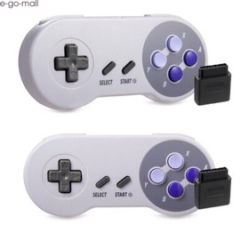 2 PACK SNES Gamepad Receiver for Super Nintendo Entertainment System SFC SNES