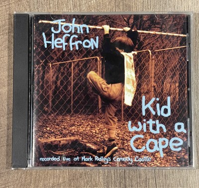 John Heffron Kid With A Cape CD - 1997 Eleven Productions Comedy Comedian