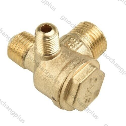 Valvola Di Non Ritorno Per Compressore Aria 20x16x10mm | In Lega Di Zinco, 3 Vie - Foto 2