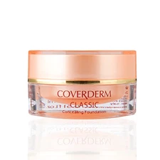 NIB Coverderm Classic Waterproof Concealing Foundation 15ml VItiligo Birthmark 