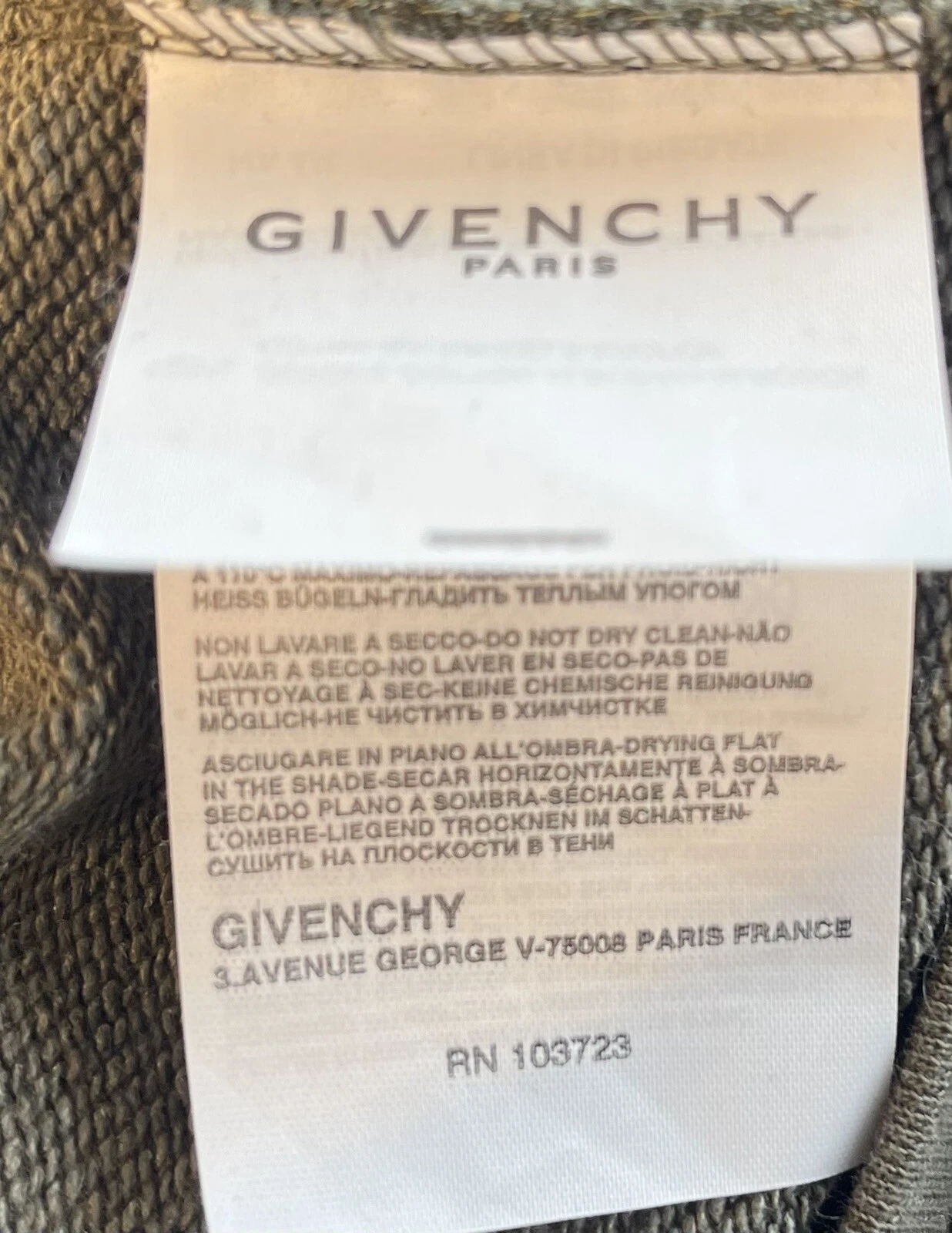 Felpa con cappuccio da uomo Givenchy taglia XLARGE