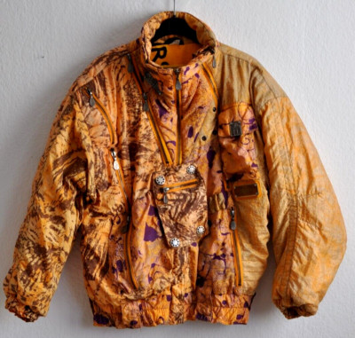 CRE-ACT by Rainer Engel 80er Skijacke Bomber Jacke Snowboard Vintage Gr 38 40 L