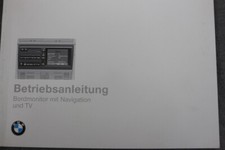 BMW Owners Manual Board Monitor with Navigation & TV "1997" Owners Manual