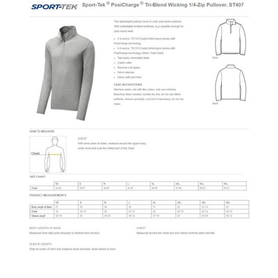 LST407 - Sport-Tek Ladies PosiCharge Tri-Blend Wicking 1/4 Zip LST407 - Sport-Tek Ladies PosiCharge Tri-Blend Wicking 1/4 Zip