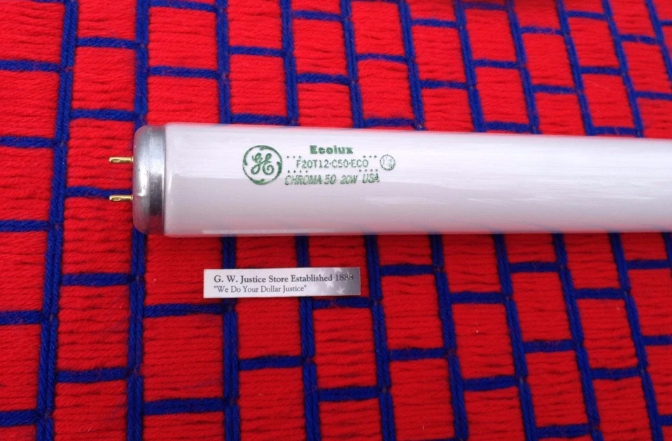 ПОЛНЫЙ СПЕКТР F20T12 люминесцентный 20 Вт расти лампа 24 дюйма 20 Вт 24» 5000K - Изображение 4 из 4