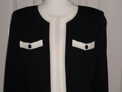 Veste Jaune/rose/blanc/noir Misook Jamie Taille S - Acrylique, Neuve Avec étiquette, Prix D'origine 478€