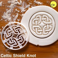 Keltischer Schildknoten Ausstechform | Kelten Wikinger Schutz nordisch nordische Runen