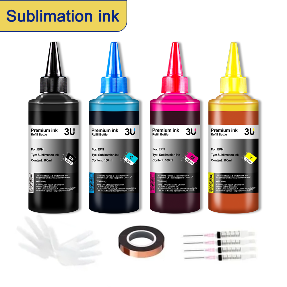 400ml pigment sublimation Refill Ink for Epson Compatible Refillable Cartridge
