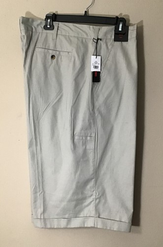 Mens Big and Tall Pleated Front Khaki 